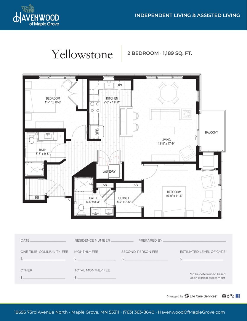 Yellowstone Floor Plan